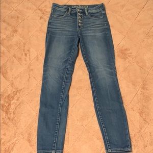 Hi Rise American Eagle Jeggings